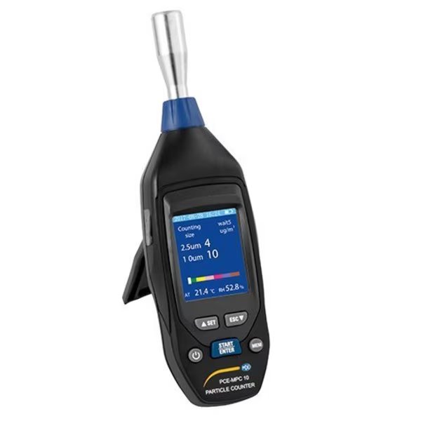 Air Quality Monitoring Particle Counter, 0 to 100% RH, Pce Instruments, Mfr#: PCE-MPC 10